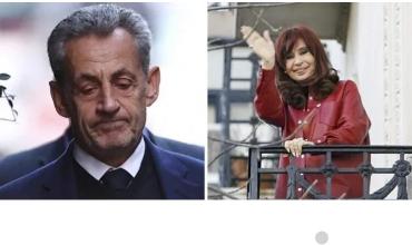 Mientras ella habita en 230 metros cuadrados y baila en el balcón, Sarkozy permanece en una celda de 11 metros