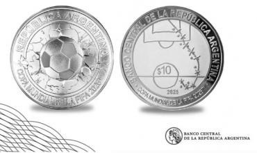Banco Central lanza moneda FIFA 2026 y borra a Maradona del homenaje histórico
