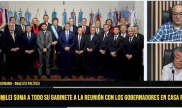 Carlos Germano: “Ahora empieza a gobernar Javier Milei”