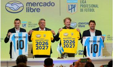 Acuerdo entre la AFA y Mercado Libre: el gigante del comercio electrónico será el sponsor principal de la Liga Profesional
