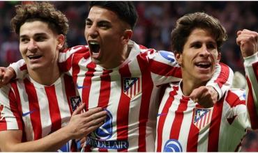 Con goles de Julián Álvarez y Almada, Atlético de Madrid del Cholo Simeone aplastó al Sevilla de Almeyda