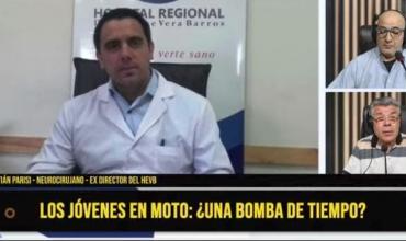 Sebastián Parisi alertó por el riesgo de las picadas: “Hay que ser más agresivos en las campañas de prevención”