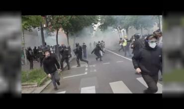 Francia: choques de manifestantes y Policía en París durante la marcha por el Día Internacional de los Trabajadores