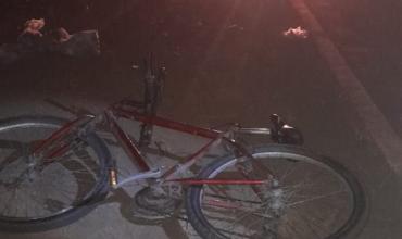 Un hombre debió ser trasladado al hospital tras caerse de su bicicleta
