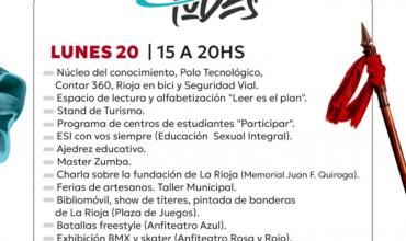 433° aniversario de La Rioja “Con mandato de Tinkunaco”, descubrí la experiencia Contar 360 en el Parque de la Juventudes
